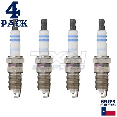 4件装博世9602 HR8LII33U双铱火花塞 — 第 1/2 张图片