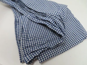 Pottery Barn Kids One Pillowcase Blue White Check Gingham - Picture 1 of 2