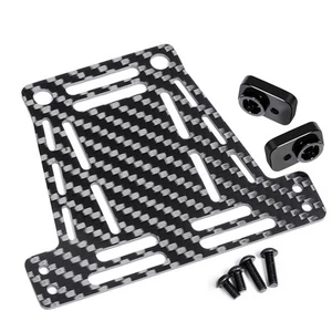 Battery Tray ESC Mount Plate Carbon Fiber For 1/10 Team Associated DR10 Race Car - Picture 1 of 7