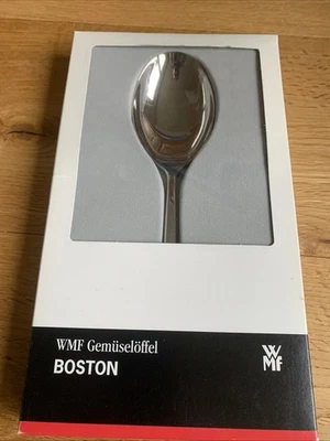 WMF Boston Cromargan Posate 1 Cucchiaio Portata Verdure 23,7 CM Non Usato Stato - Immagine 1 di 4