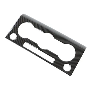 *Carbon Fiber Style Air Conditioning Volume Control Panel Cover Trim For - Picture 1 of 12