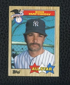 1987 Topps All Star #606 Don Mattingly New York Yankees - Imagen 1 de 2