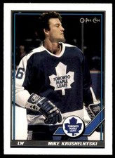 1991-92 OPC Mike Krushelnyski #324