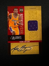 Kobe Bryant 2009-10 Panini Timeless Treasures #4 Auto Jersey Card Lakers 19/50