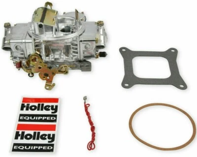 Holley 750 CFM Classic Carburetor, Electric Choke Vacuum Secondary (Polished) - Image 1 of 4