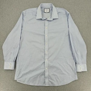 Charles Tyrwhitt Oberhemd Herren 18-35 weiß Micro Checks Slim Fit bügelfrei - Bild 1 von 9