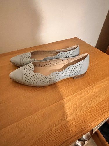 Scarpe ballerine ballerine ECCO taglia 38 blu a punta