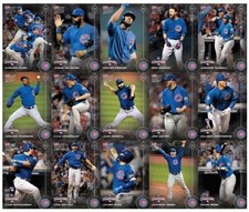 Topps NOW Chicago Cubs World Series 15 Card Set KRIS BRYANT RIZZO *RARE