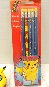Vintage 1999 Pokémon Nintendo Pencil School Set 5 Neu im Paket #2 Bleistifte - Bild 1 von 3