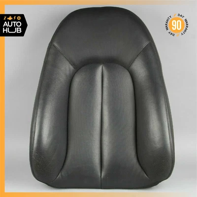 03-06 Mercedes W215 CL500 Front Right Passenger Top Upper Seat Cushion Black OEM - Image 1 of 4