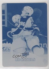 2021-22 Upper Deck Series 2 UD Canvas Printing Plate Cyan 1/1 Jack Roslovic 0kp6