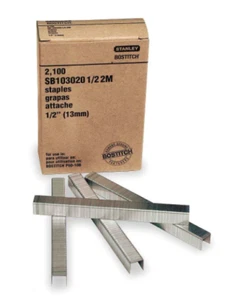 Estuche genuino de 20 cajas Bostitch SB1030201/22M 1/2" grapas para P51-10B - Imagen 1 de 1