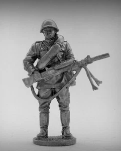 Figuras de acción de soldados soldado soviético Segunda Guerra Mundial Segunda Guerra Mundial 54 mm figuras de lata vendida - Imagen 1 de 3
