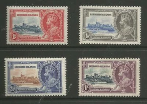 SOEWARD ISLANDS THE. 1935 PB PLATA JUBILEO CONJUNTO NUEVO MONTADO LUZ COMO NUEVO C £35 - Imagen 1 de 2