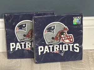 Tovaglioli di carta New England Patriots NFL Football Sports Party .. Set di 2 - Foto 1 di 2