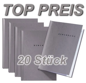 20 Dossiers De Candidature Grises De PAGNA Type START - 2 Pièces - NEUF - Afbeelding 1 van 4