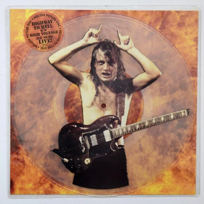 AC/DC - Highway To Hell Live Picture disc 12" single ATCO Angus Young Bon Scott - Image 1 of 4