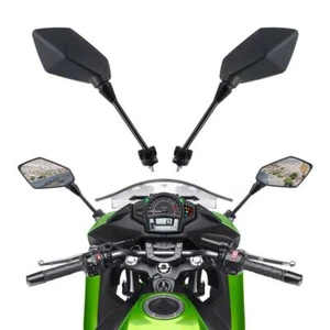 Left Right Rearview Mirrors Fit For KAWASAKI NINJA ER6F ER-6F 09-16 400R 10-14 - Foto 1 di 8