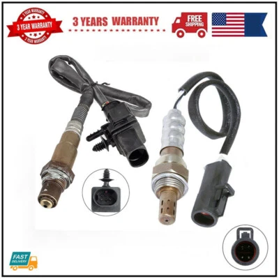 Sensor de oxígeno aguas arriba+aguas abajo 2 piezas para Lincoln MKS&MKT 3,5 L V6 turboalimentado 2010 Foto 1 de 4