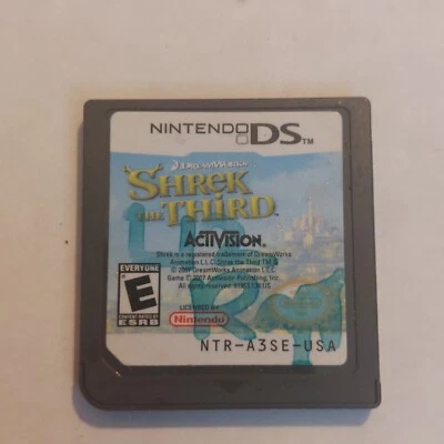 Shrek the Third (Nintendo DS) *GAME ONLY - TESTED - AUTHENTIC* - Image 1 of 3