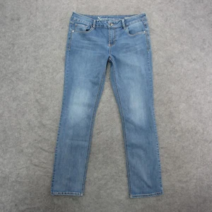 Natural Reflections Jeans Women's 8 Blue Light Wash Straight Leg Jeans - Picture 1 of 12
