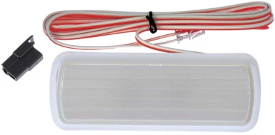 Conjunto de lámpara domo base blanca OER Chevy/GMC Truck Suburban Blazer 1960-1972 Foto 1 de 2