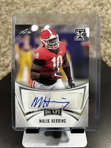 2021 Leaf Malik Herring BA-MHI Rookie RC Auto - Picture 1 of 2