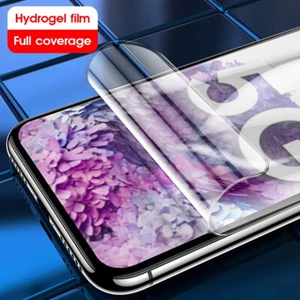 Hydrogel Film For Samsung Galaxy A13 S23 A34 S21 A24 S22 A53 A73 A32 A54 A72 A33 - Picture 1 of 24