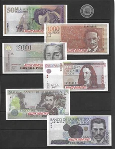 M610 COLOMBIA EDUCATIONAL BANKNOTES - Foto 1 di 1