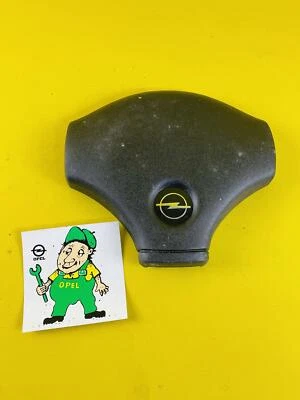 Nuevo + Original Opel Kadett E Vectra A Botón Bocina Volante - Imagen 1 de 3