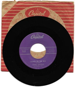 GENE VINCENT-CAPITOL 3839 ROCKABILLY 45 RPM DANCE TO THE BOP VG++ CLEAN LABELS - Picture 1 of 1
