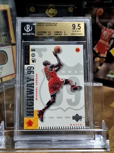 1998-99 Upper Deck HIGHWAY 99 #290 Michael Jordan BGS 9.5 Super Rare POP 14 - Picture 1 of 3