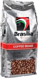 Brasilia Coffee Brasilia Coffee Beans 500G Supa Crema, 500 G - Picture 1 of 12
