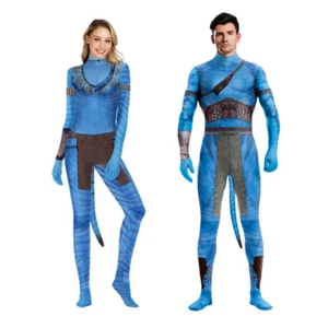 Avatar Cosplay Costume Jumpsuit Suit Halloween Carnival Party Outfits Adult - Picture 1 of 8