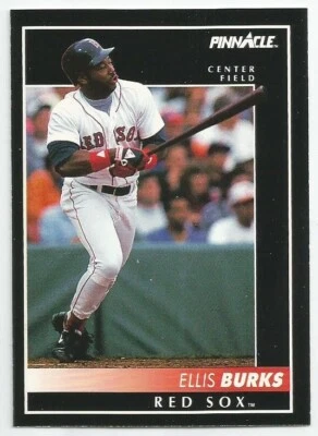 ELLIS BURKS 1992 PINNACLE CARD NEAR MINT CONDITION - Image 1 of 2