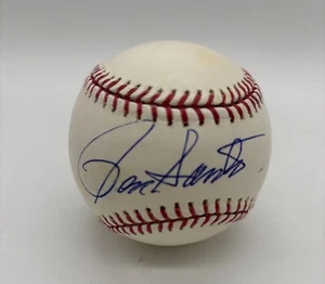 Ron Santo Signed ROMLB Rawlings Official Major League Baseball Chicago Cubs 3B - Picture 1 of 6