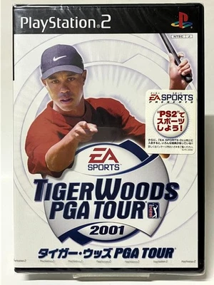Tiger Woods PGA Tour 2001 PlayStation 2 PS2 Japan Version Brand New EA Sports - Image 1 of 4