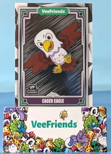 2025 Topps Chrome VeeFriends Eager Eagle Base Cards (You Pick any 10 for $10.00) - Picture 1 of 2