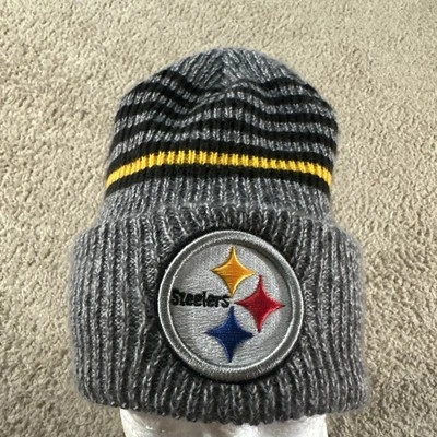 Pittsburgh Steelers Gorro Gorra Hombres Negro Gris Amarillo Talla Única New Era NFL Foto 1 de 4