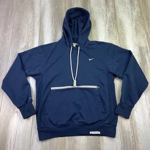 Nike Standard Issue Basketball Hoodie Herren Small blau Swoosh Pullover Dri-Fit - Bild 1 von 14