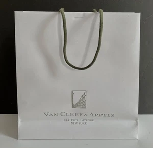 Van Cleef & Arpels Paper Gift Shopping Bag Large 12”x12”x 4" - Picture 1 of 5