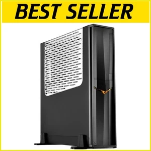 Innovative Slim Tower Case for Mini-ITX with Versatile Orientation Options - Picture 1 of 10