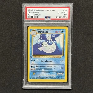 PSA 10 1st Edition Base Set Dewgong 25/102 1999 Pokemon WOTC VTG Card LOW POP 14 - Picture 1 of 16