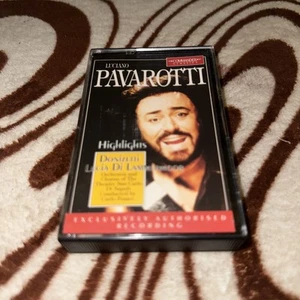 Pavarotti - Highlights - Donizetti Lucia De Lammermoor Audio Cassette Tape Music - Picture 1 of 5