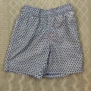 Faherty Boys Blue Patterned Swim Shorts ~ 6 - Picture 1 of 13