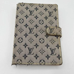 Louis Vuitton Agenda Vintage Notebook Planner Cover Canvas R20905 - Picture 1 of 14