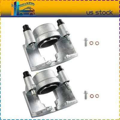 Front Pair For 1996 - 2002 CHEVROLET EXPRESS 2500 Brake Calipers Foto 1 de 4
