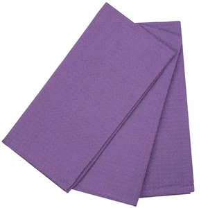 NEW Rans London Waffle Tea Towel Lilac Set 3pce - Picture 1 of 2