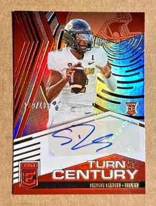 2025 Panini Elite SHEDEUR SANDERS Turn Of The Century AUTO /499 RC ROOKIE BROWNS - Picture 1 of 2