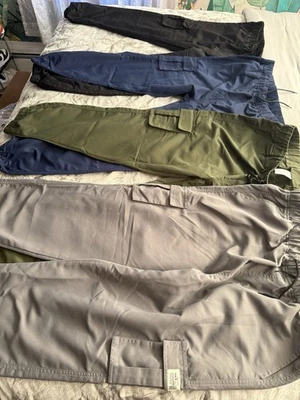 Lot Of 4 Men’s Cargo Jogger Pants Size XXL NEW!!!! - Image 1 of 4